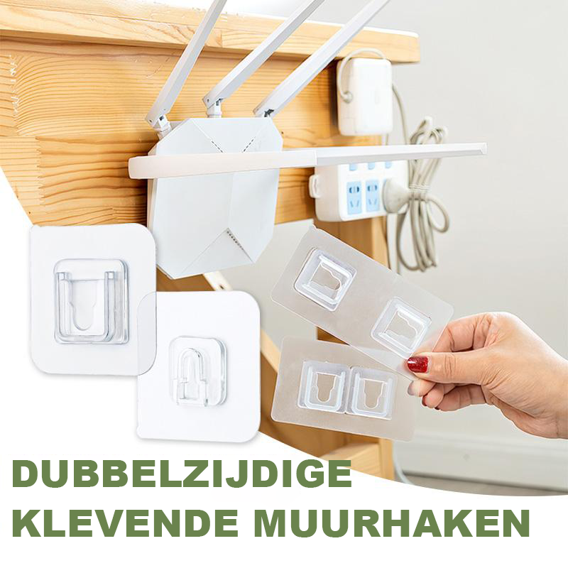 50% KORTING | StickIt Dubbelzijdig Zelfklevende Muurhaken™