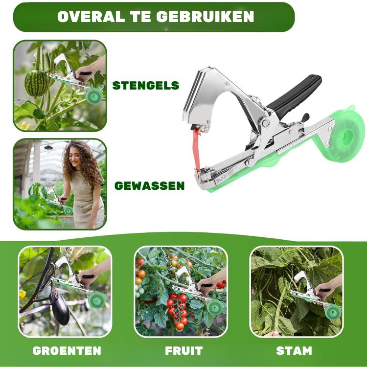 50% KORTING | TieUp™ Planten binden | incl. 10 ROLLEN TAPE